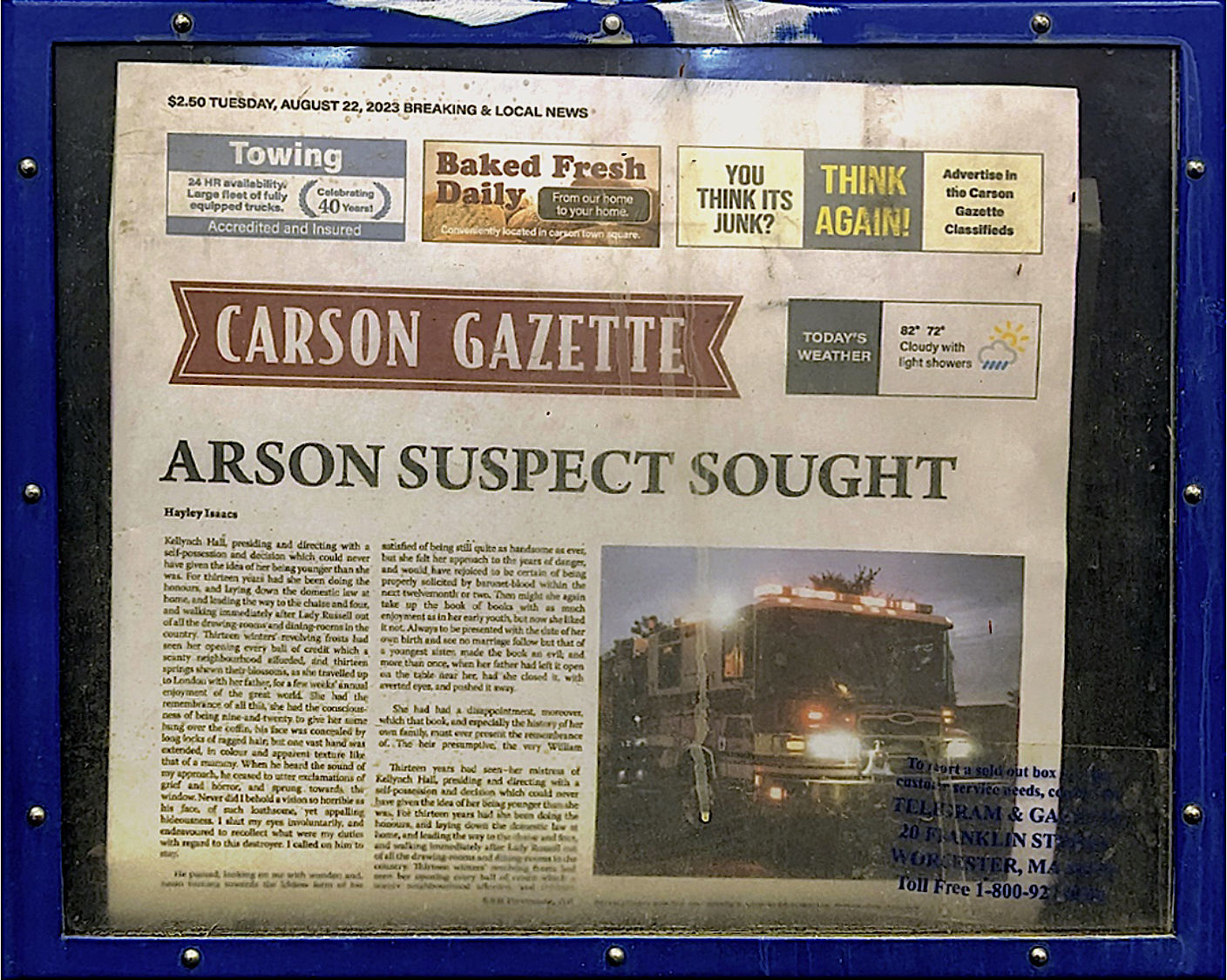 Carson Gazette for WWDITS 1